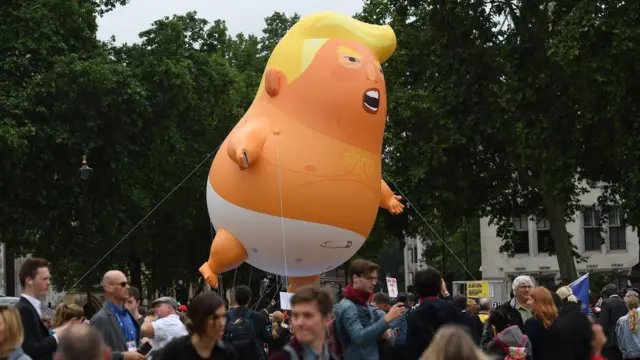 بالون دونالد ترامپ