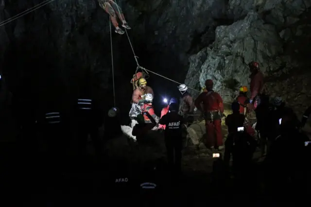 Mark Dickey, Turki, gua Morca