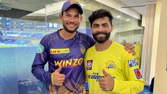 શેલ્ડન જેક્સન સાથે રવીન્દ્ર જાડેજા