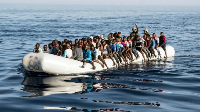 قایق مهاجران