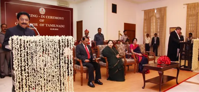 तमिलनाडु के राज्यपाल विद्यासागर राव