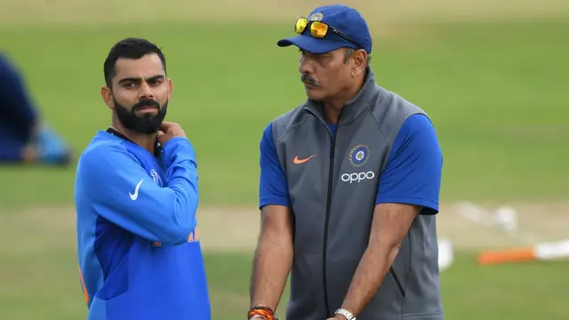 கோலி மற்றும் ரவி சாஸ்திரி