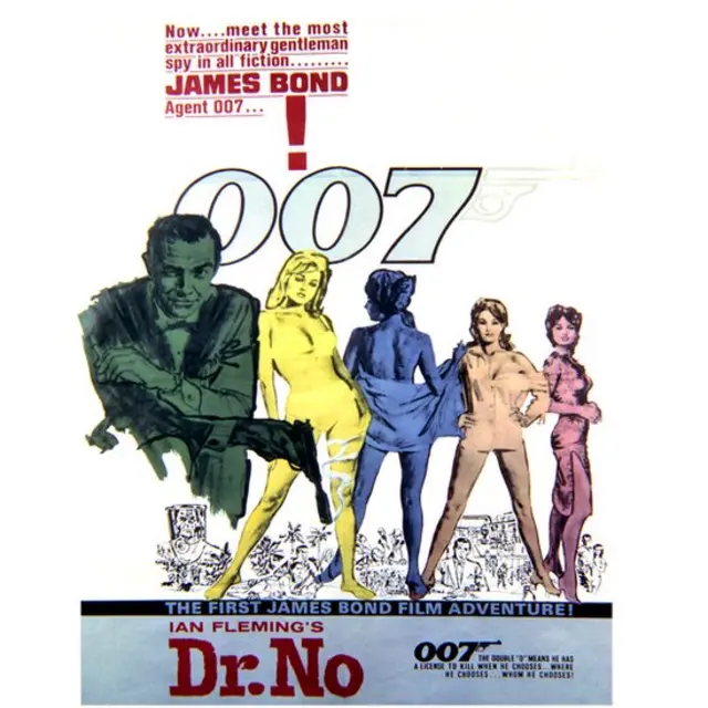প্রথম জেমস বণ্ড ছবি ডক্টর নো'র বিজ্ঞাপন