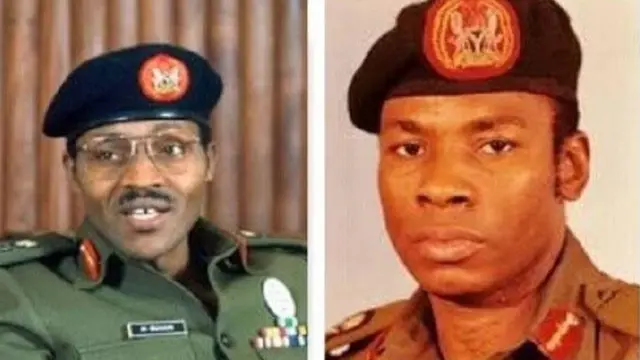 Tunde Idiagbon ati aarẹ Buhari