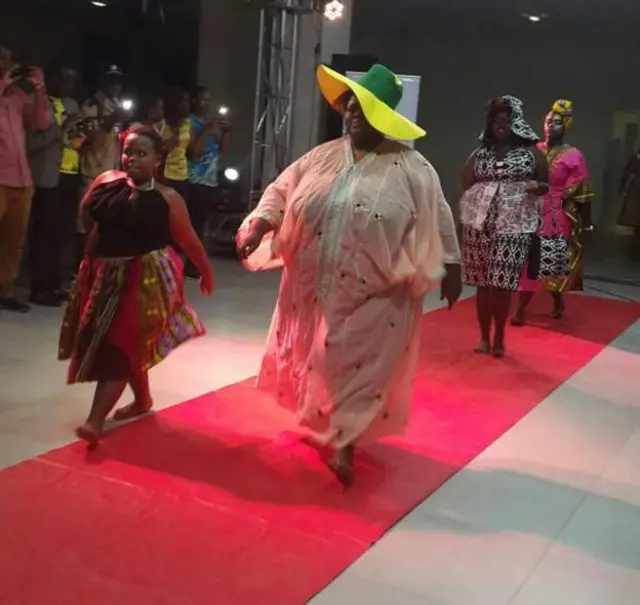 Mme Uwizeye a remporté le prix "Miss Rwanda plus" en 2011