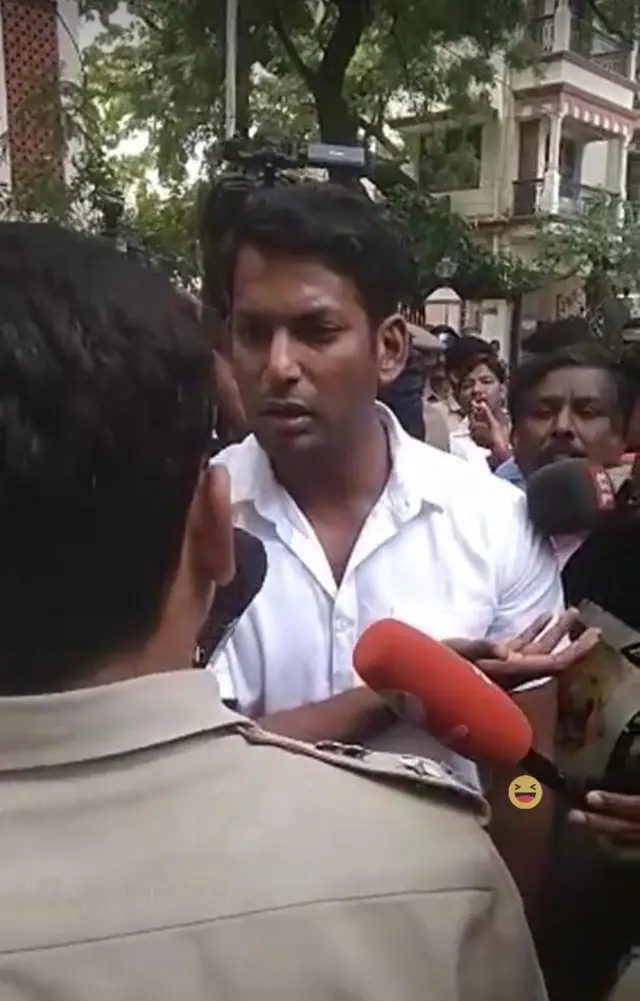 நடிகர் விஷால் கைது