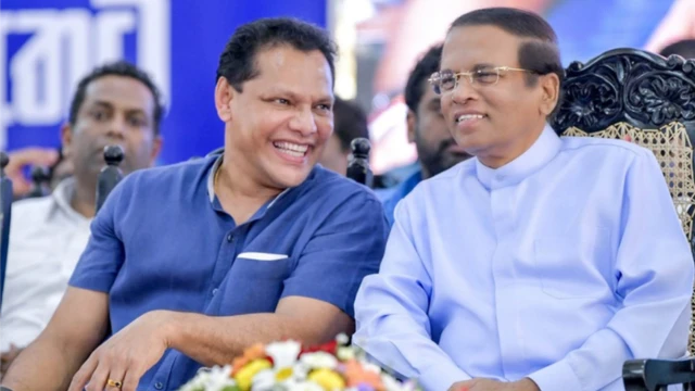 දයාසිරි ජයසේකර සහ මෛත්‍රීපාල සිරිසේන