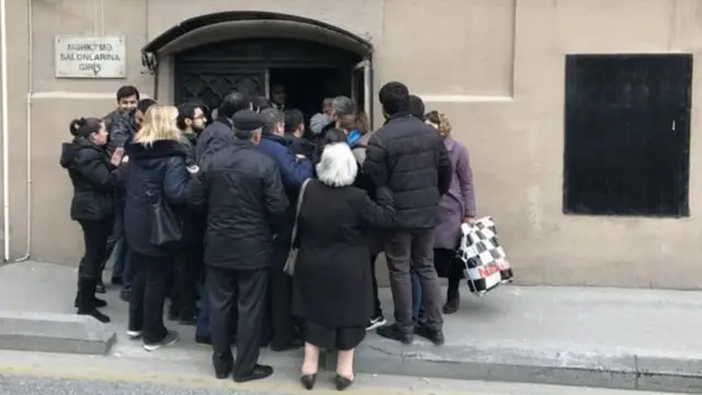 Bakı Ağır Cinayətlər üzrə Məhkəmənin binası, proses bu binada gedirdi