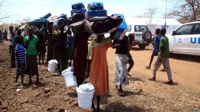 Dad ka qaxaya colaadda South Sudan