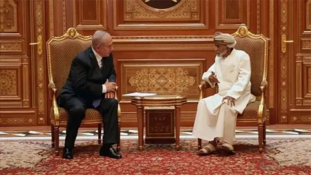 સુલતાન કાબૂસ અને નેતન્યાહૂ