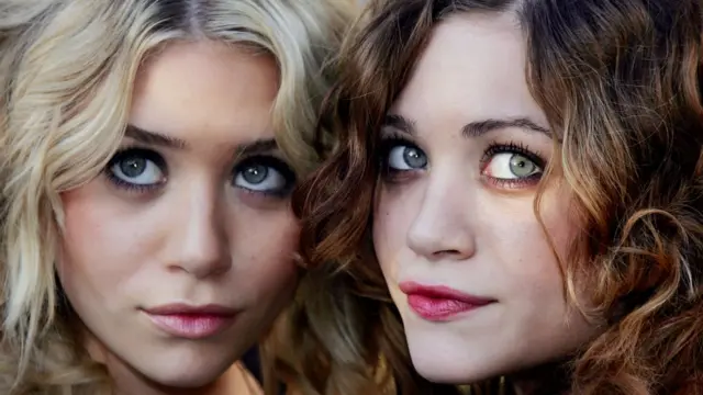 Las mellizas Olsen, conocidas actrices y celebridades