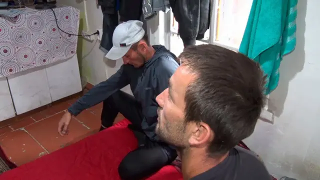 Россия полицияси ушлаган мигрантлар