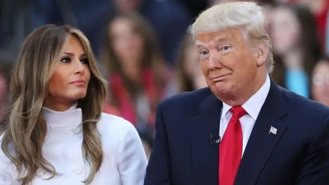 Melania y Donald Trump