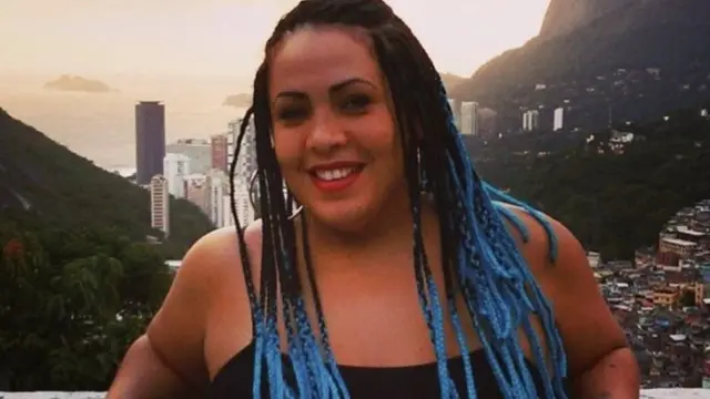 Fabiana Escobar na Rocinha