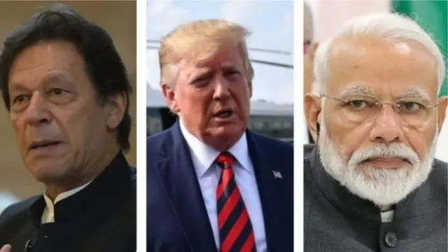 ټرمپ، مودي او عمران خان