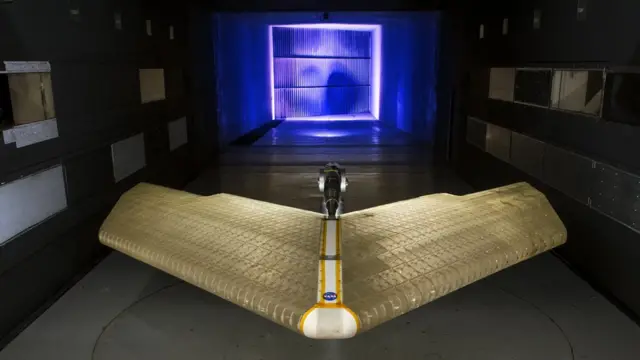 Creación ala avión NASA.