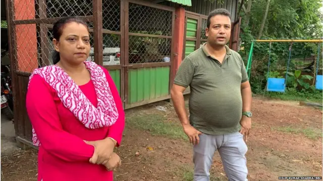 हामिदुर रहमान और उनकी पत्नी पारसिया सुल्ताना