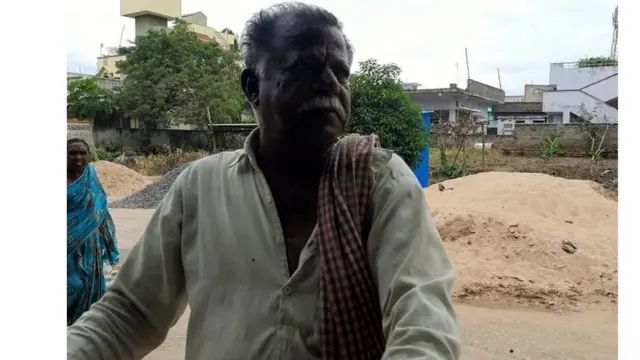 चुंदुरू खटल्यात अटक होऊन तुरुंगवास भोगून बाहेर आलेले चिडुपुडी पुन्ना रेड्डी.