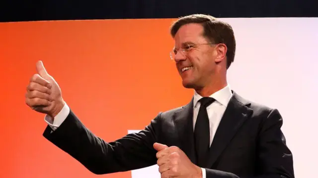 Mark Rutte, primer ministro de Holanda