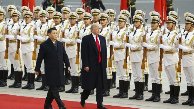 دونالد ترامپ و شی جین پینگ