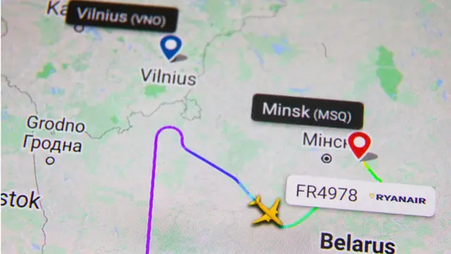 маршрут літака Ryanair