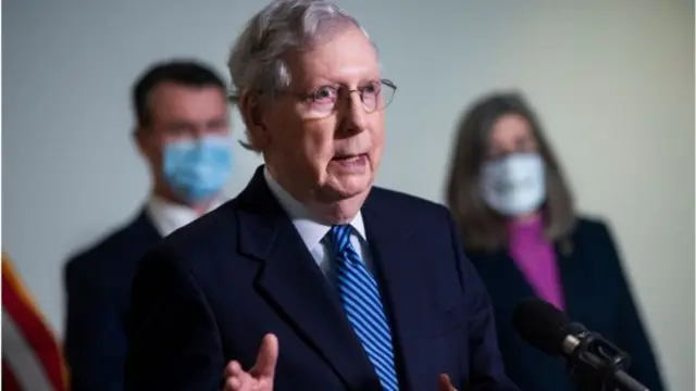 Senato'daki Cumhuriyetçilerin lideri Mitch McConnell seçimden önce onay sürecini tamamlamayı vaadetti
