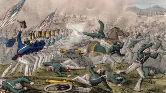 Escena de enfrentamiento