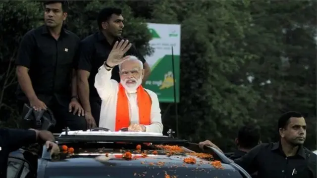 இந்திய பிரதமர் நரேந்திர மோதி