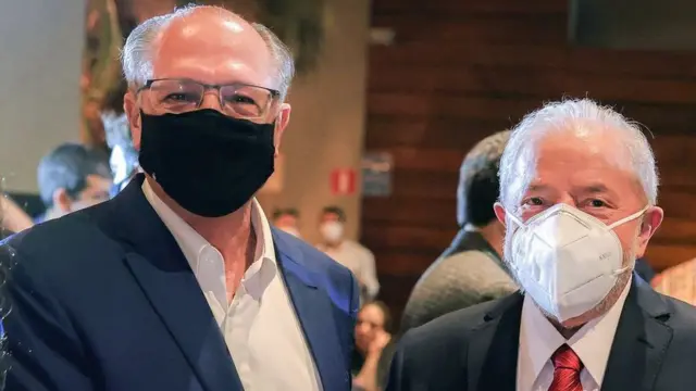 Lula e Alckmin