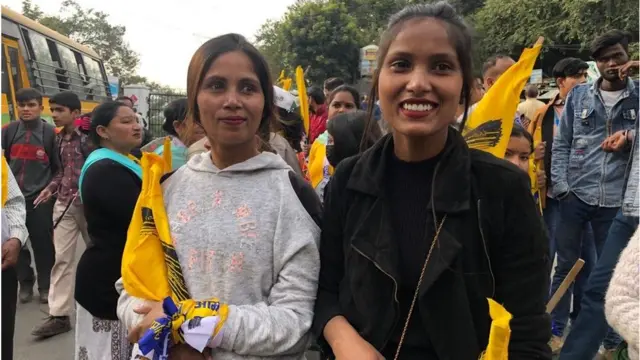 हिमाचल प्रदेश में आम आदमी पार्टी के समर्थक