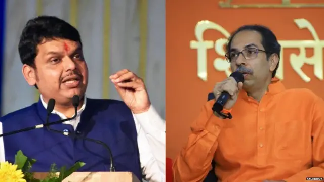 દેવેન્દ્ર ફડણવીસ અને ઉદ્ધવ ઠાકરે