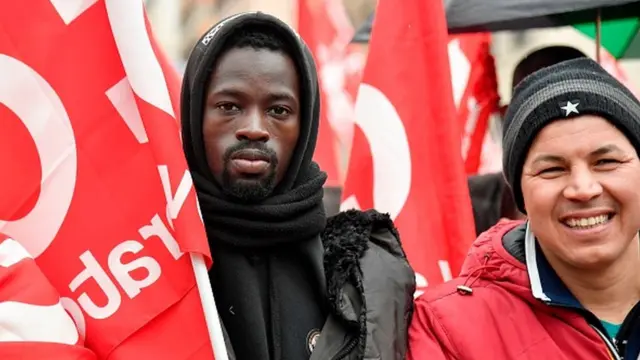 İtalya'da gösteriler