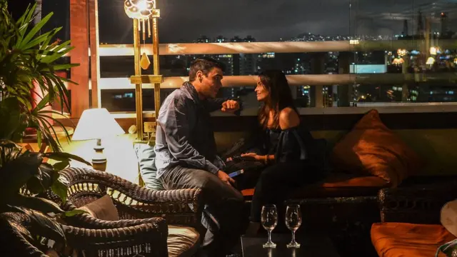 Vida nocturna en Caracas.