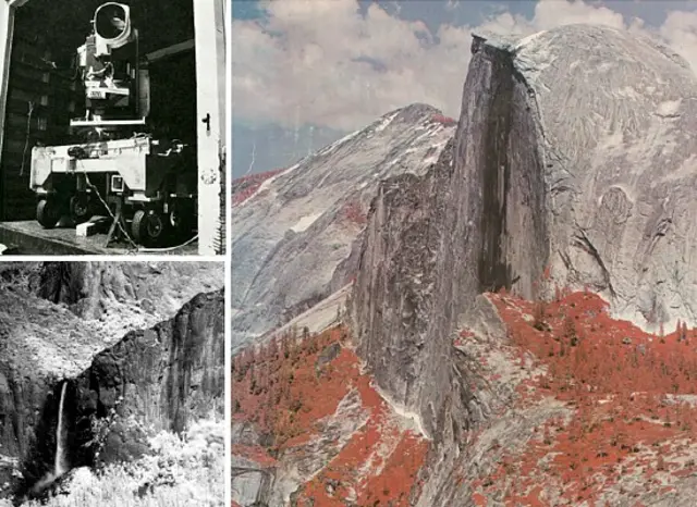 Imagen del Medio Domo en California escaneada con un prototipo del MSS