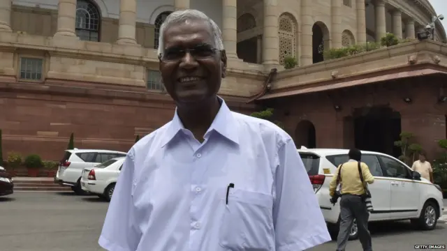 डी राजा