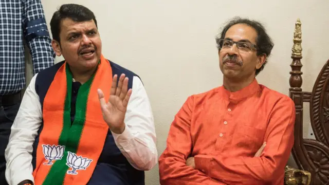 उद्धव ठाकरे, देवेंद्र फडणवीस