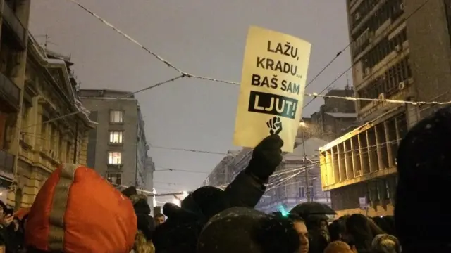 protest Stop krvavim košuljama u Beogradu