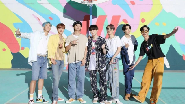 BTS s Dynamite shatters YouTube records and heads for UK number one BBC News