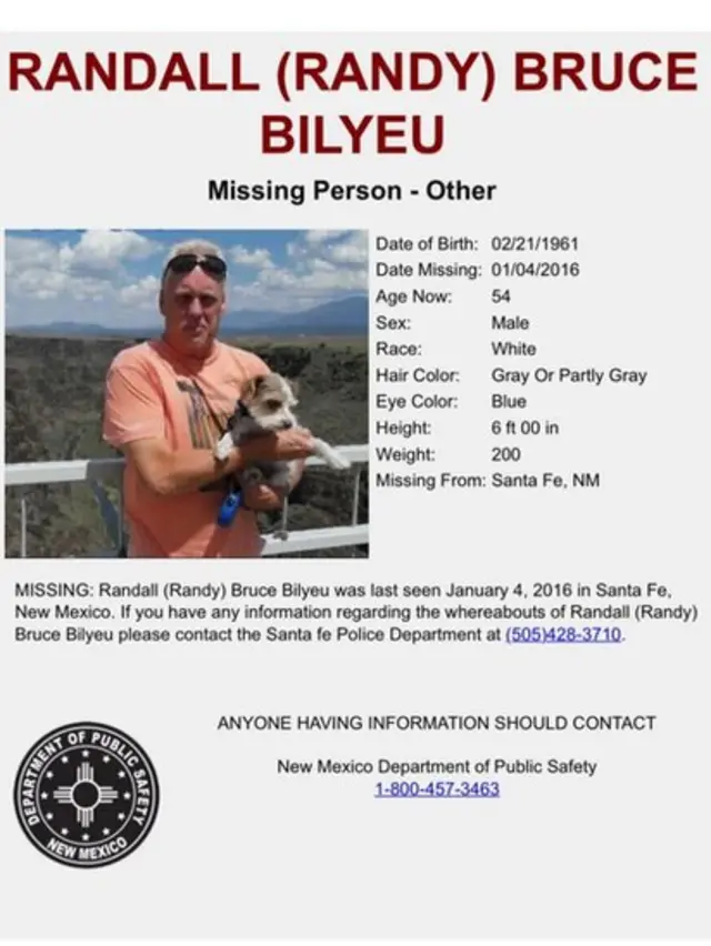 Carten de búsqueda para Randy Bilyeu