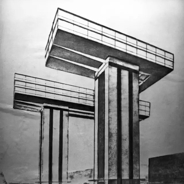 проект небоскреба Эля Лисицкого