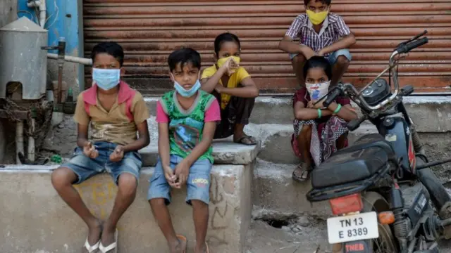 लहान मुलं, कोरोना