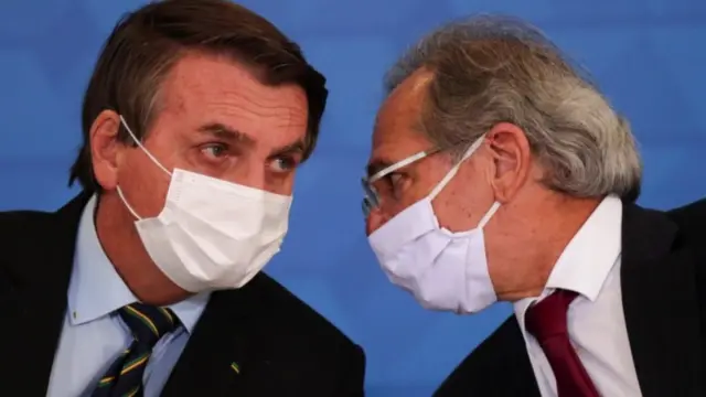 Jair Bolsonaro e Paulo Guedes