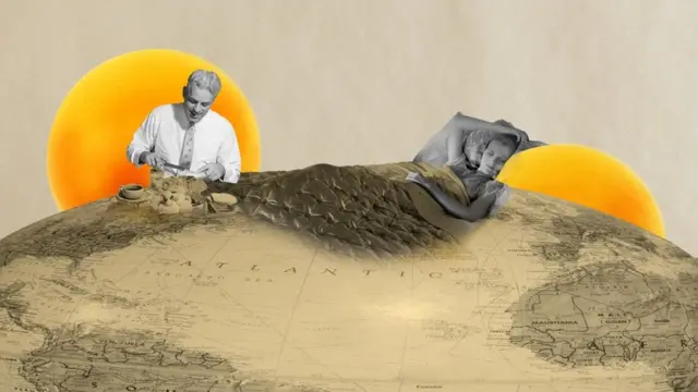 لا نزال نتحدث عن طلوع الشمس نهارا ومغيبها مساء، مع أننا نعرف أن الأرض هي التي تدور وليس الشمس