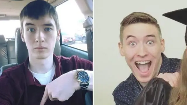 Shane Missler kabla na baada ya kushinda jackpot