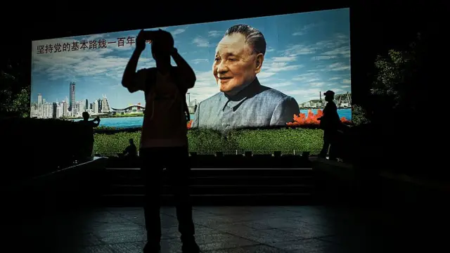 邓小平的标语广告