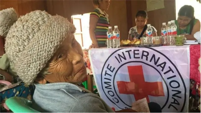 ရခိုင် ပြည်နယ် တိုက်ပွဲမှာ စစ်ဘေးရှောင်တွေကို အိုင်စီ အာစီကူညီ