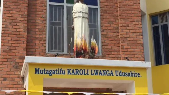 Ishusho kuri Kiliziya ya Mutagatifu Karoli Lwanga