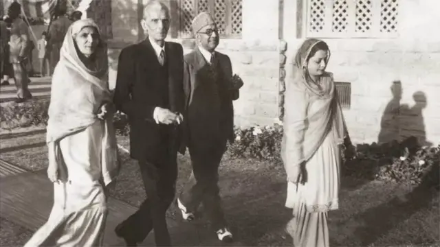 फातिमा जिना, मोहम्मद अली जिना, लियाकत अली खान आणि राणा लियाक अली