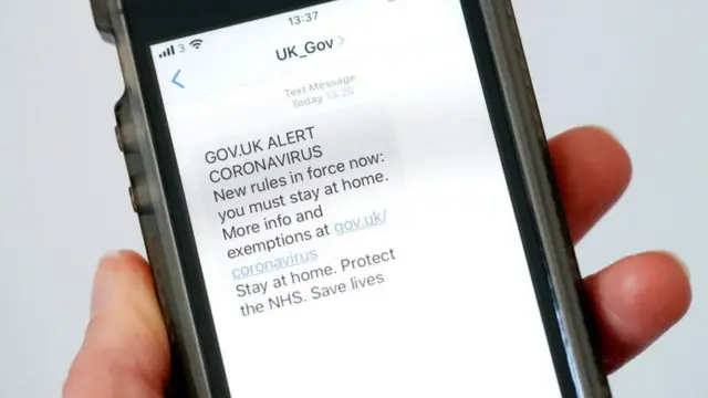 Text messages, including this legitimate one and many two-factor authentication messages, are sent using old technology