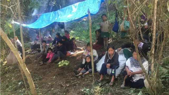Niños, ancianos y mujeres embarazadas sobreviven en las montañas. (Foto: Marcelo Pérez Pérez)